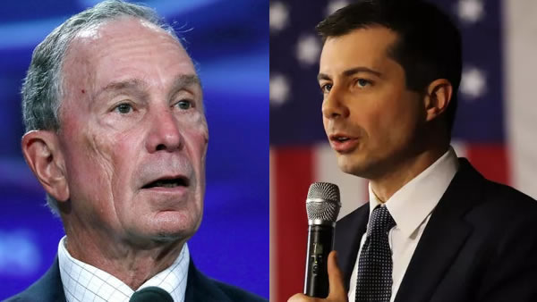 Buttigieg Buttigieg acusa al multimillonario Bloomberg de comprar la candidatura demócrata