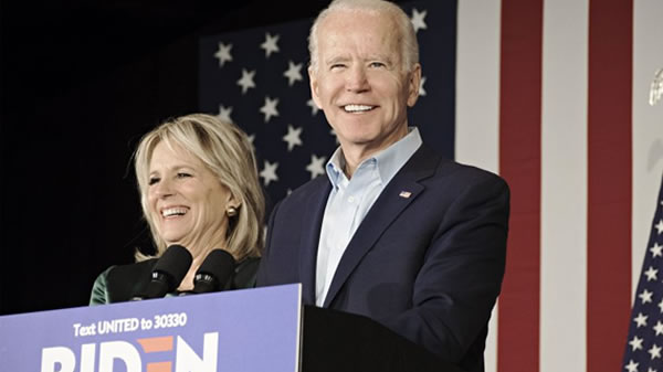 Joe Biden toma ventaja Joe Biden toma ventaja a Sanders con delegados del supermartes