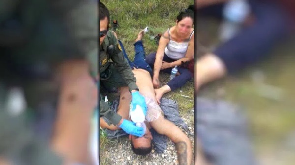 Rescatan a seis inmigrantes Rescatan a seis inmigrantes abatidos por el calor en la frontera de México-EE.UU.