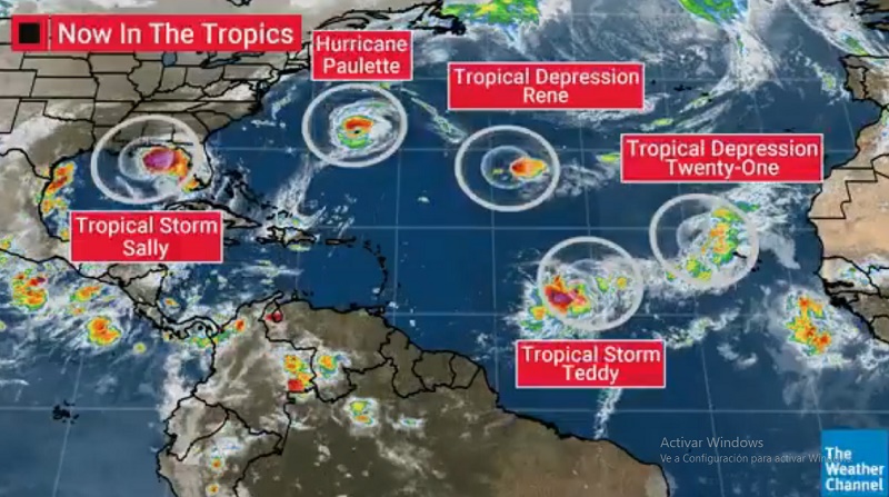 Huracán Sally Huracán Sally toca tierra en Alabama con fuertes lluvias