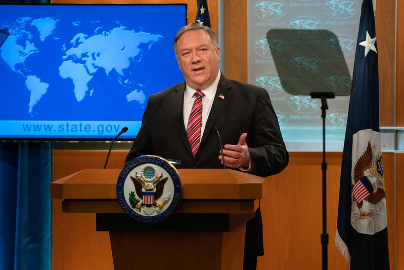 Pompeo insta al Vaticano Pompeo insta al Vaticano a condenar violaciones de DD.HH. en China