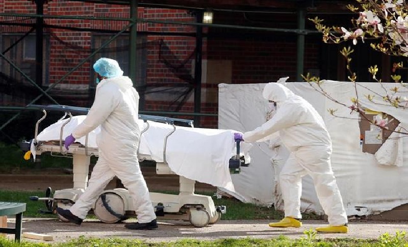 muertes en EE.UU. Más de 200,000 casos de COVID-19 por octavo día consecutivo y más de 380,000 muertes en EE.UU.