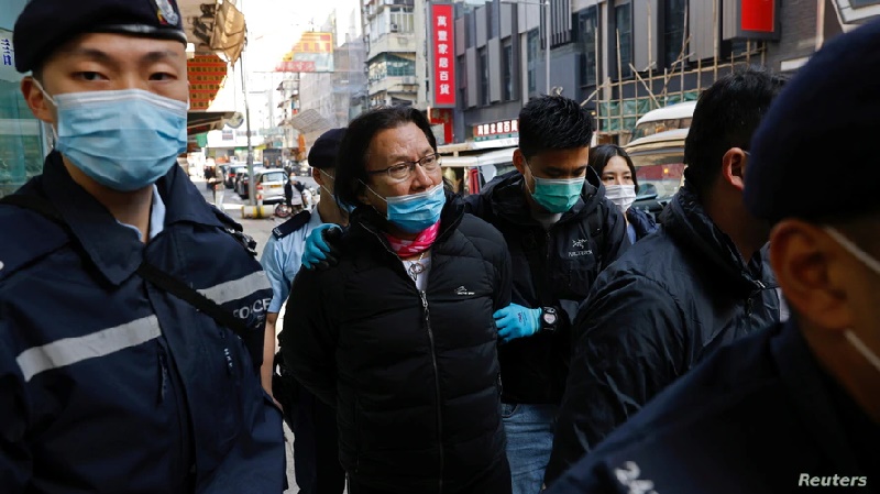 plan para escapar a Taiwán Policía de Hong Kong arresta a 11 activistas por supuesto plan para escapar a Taiwán