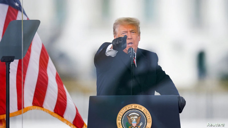 asalto al Capitolio ¿Qué dijo Trump a sus seguidores antes del asalto al Capitolio?
