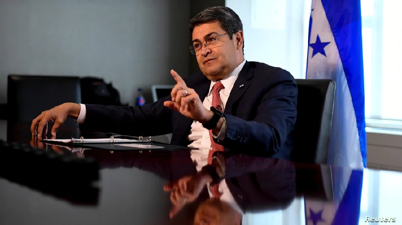 presidente de Honduras El presidente de Honduras niega vínculos con el narcotráfico