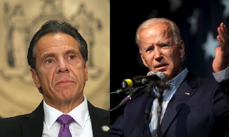 gobernador de Nueva York Presidente Biden se niega a exigir renuncia de gobernador de Nueva York