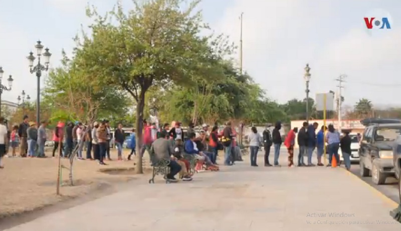 frontera de lado mexicano Albergues en frontera de lado mexicano colapsan ante masiva llegada de indocumentados