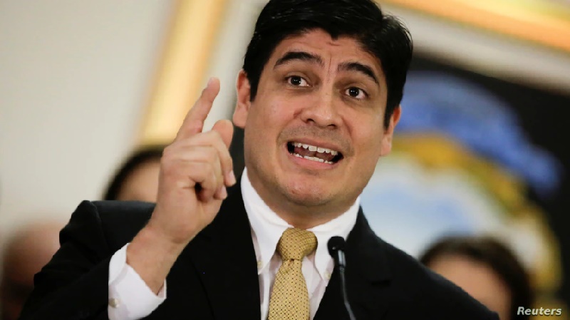 Presidente de Costa Rica Presidente de Costa Rica: "La migración es como una fiebre"