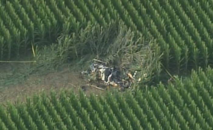 Identifican al piloto del helicóptero que se estrelló en el sur de Minnesota accidente de helicóptero cerca de Elgin