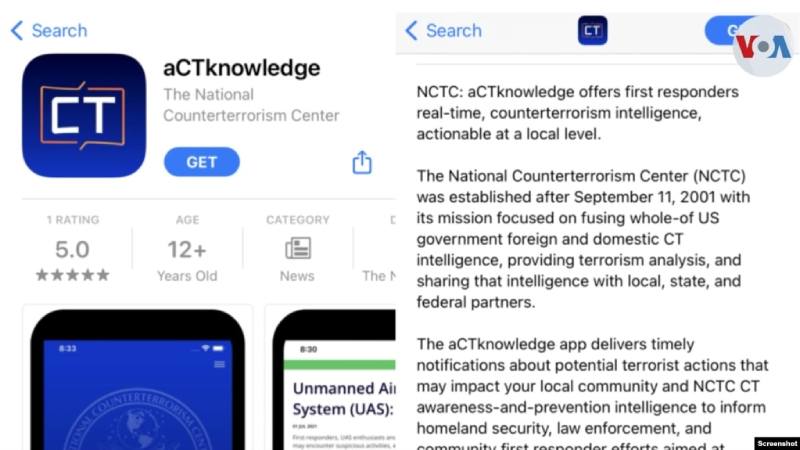EE. UU. lleva lucha contra el terrorismo a la App Store aCTknowledge