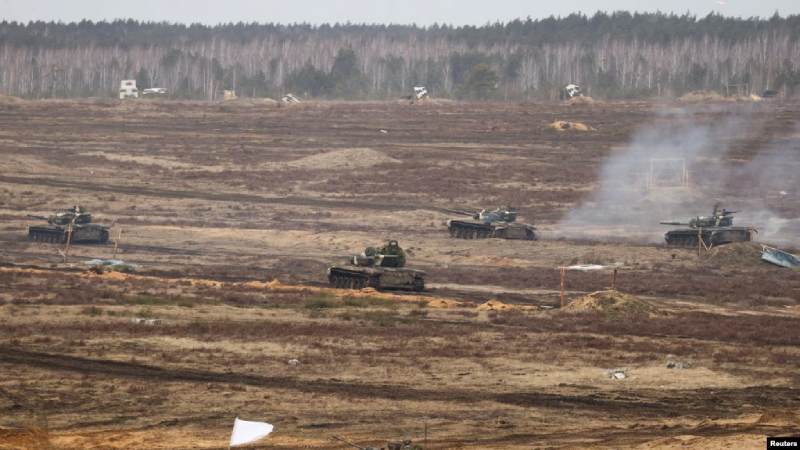 ejercicios militares en Bielorrusia