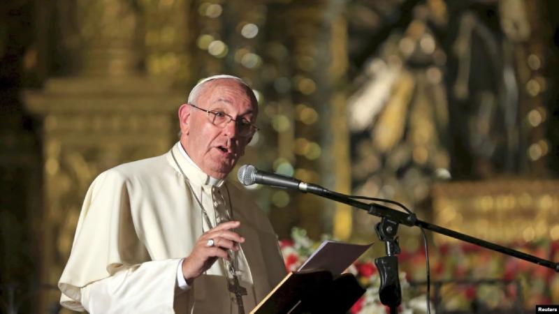 Papa Francisco expresa "preocupación" por detención de obispo en Nicaragua detención de obispo en Nicaragua