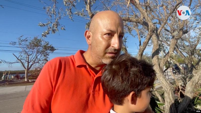 El paso del huracán Ian en Florida: “Aprendimos la lección, la próxima vez hay que irse” huracán Ian en Florida