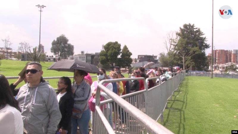 Colombia busca regularizar en una semana a unos 40.000 migrantes venezolanos en Bogotá