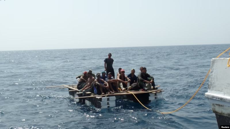 Van a ser repatriados los balseros cubanos
