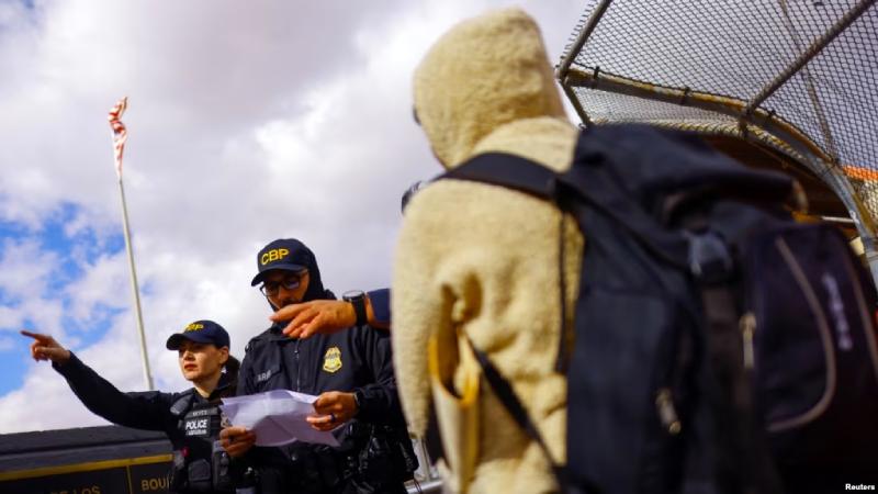 Arrestos en frontera de EEUU