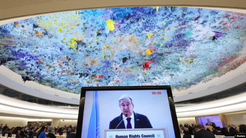 La invasión en Ucrania centra la apertura del Consejo de Derechos Humanos de la ONU
