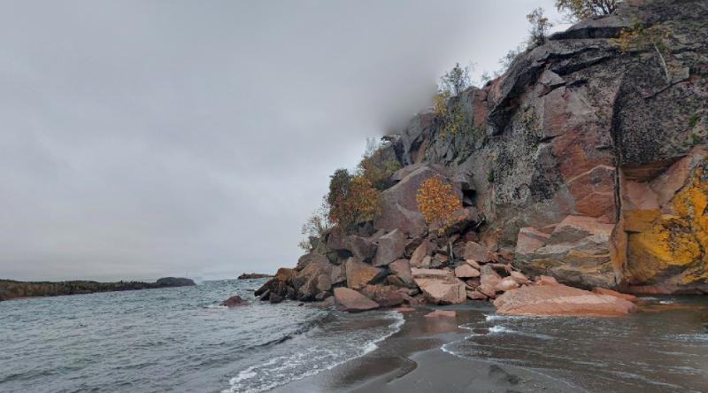 Black Beach en Silver Bay