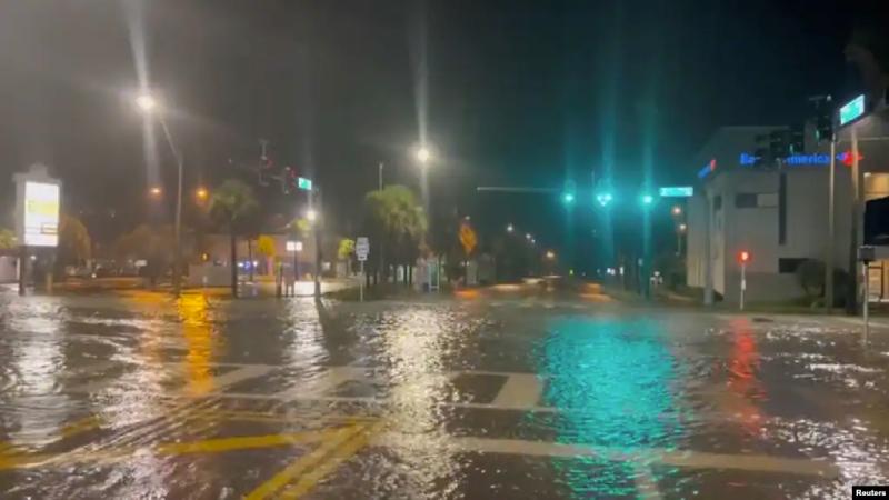 Idalia toca tierra en la Florida