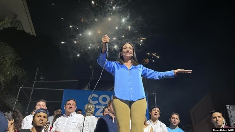 Toda negociación debe partir del reconocimiento de la "verdad" de los resultados electorales: Machado Toda negociación debe partir del reconocimiento de la "verdad" de los resultados electorales: Machado
