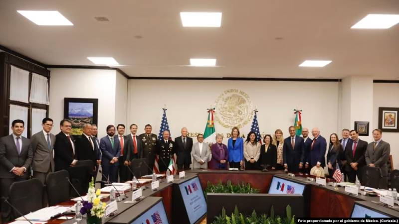 Migración y fentanilo: López Obrador recibe en México a delegación de alto nivel de EEUU