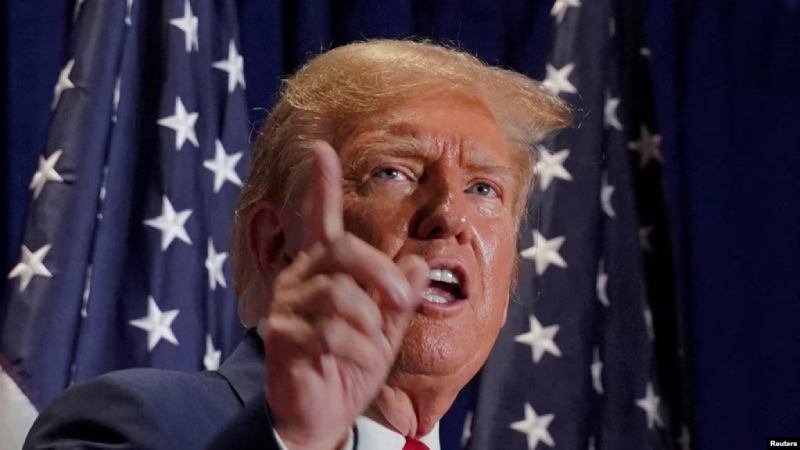 Trump vaticina el fin de la democracia en EEUU