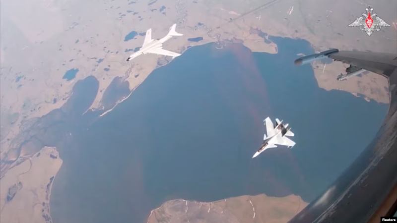 Bombarderos con capacidad nuclear de Rusia y China