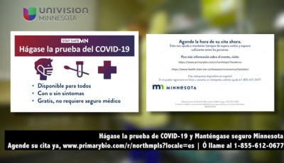 prueba de COVID-19 en Minnesota