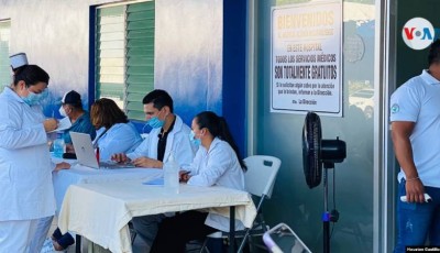 cifra de vacunados contra COVID-19 en Nicaragua