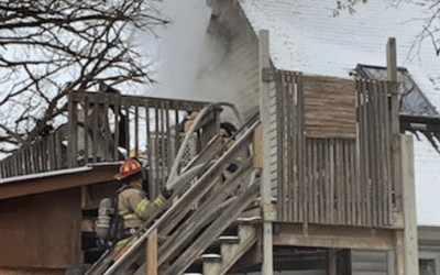 incendio en un fourplex en St. Paul