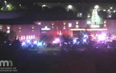 Tiroteo dentro de una sala de cine en Oakdale