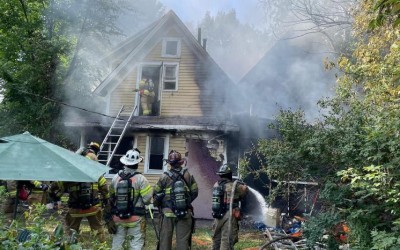 incendio de una casa en St. Paul
