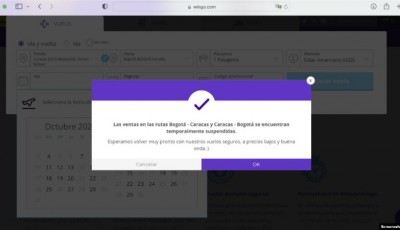 Escasa información marca la reanudación de vuelos entre Colombia y Venezuela