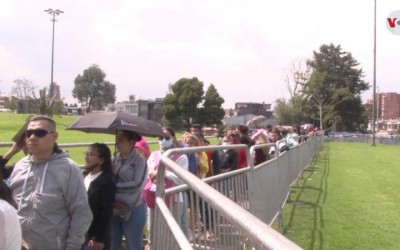 Colombia busca regularizar en una semana a unos 40.000 migrantes venezolanos en Bogotá
