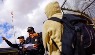 Arrestos en frontera de EEUU