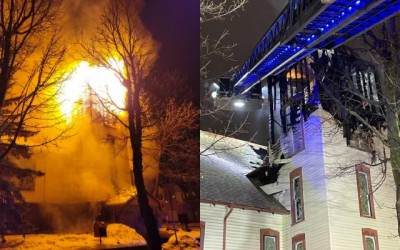 Iglesia de St. Paul sufre graves daños tras un incendio
