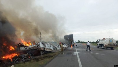 Choque en México