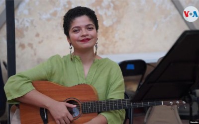 psicóloga y refugiada nicaragüense Ceshia Ubau
