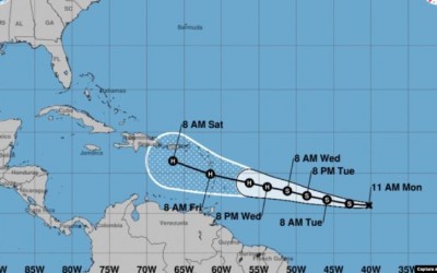 tormenta tropical Bret