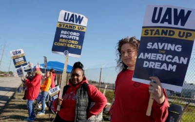 trabajadores automotrices