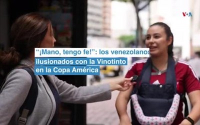 La ilusión de los venezolanos por la Copa América