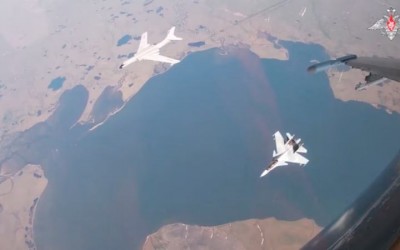 Bombarderos con capacidad nuclear de Rusia y China