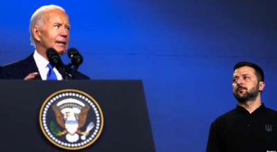 Biden anuncia ayuda militar de 8.000 millones de dólares para Ucrania