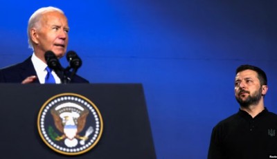 Biden anuncia ayuda militar de 8.000 millones de dólares para Ucrania