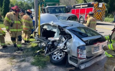 Tres personas heridas tras accidente con un camión de basura en St. Paul