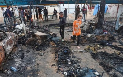 Un mortal ataque aéreo israelí golpea el centro de Gaza