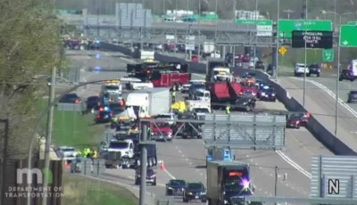 Fatal choque múltiple en la I-35W de Mounds View
