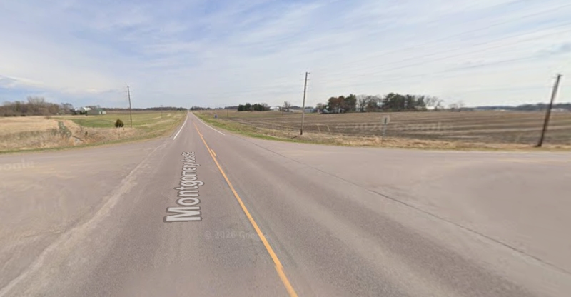 choque entre motocicleta y SUV cerca de Montgomery